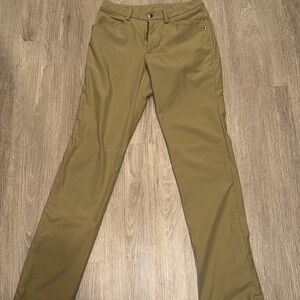Men's Khaki Lululemon ABC Pants - 28”x30”